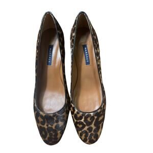 Margaux Cheetah Calf Hair Heals Sz 10